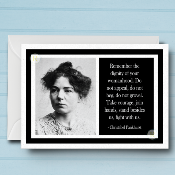 Christabel Pankhurst Card